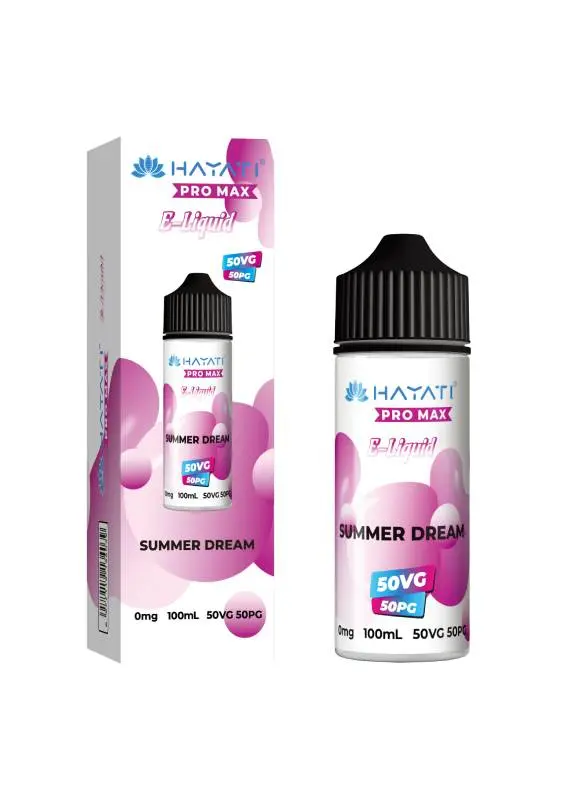 Summer Dream 50/50 E-Liquid by Hayati Pro Max 100ml